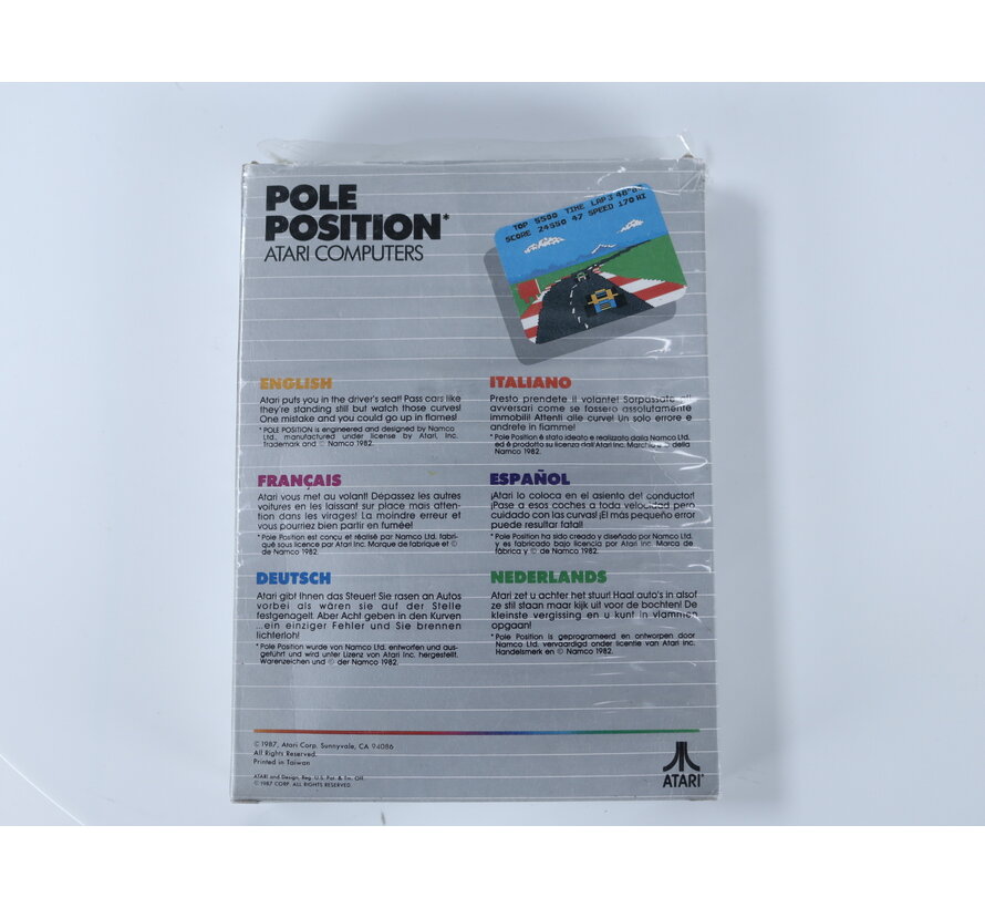 Atari 2600 - Pole Position [CIB Boxed]