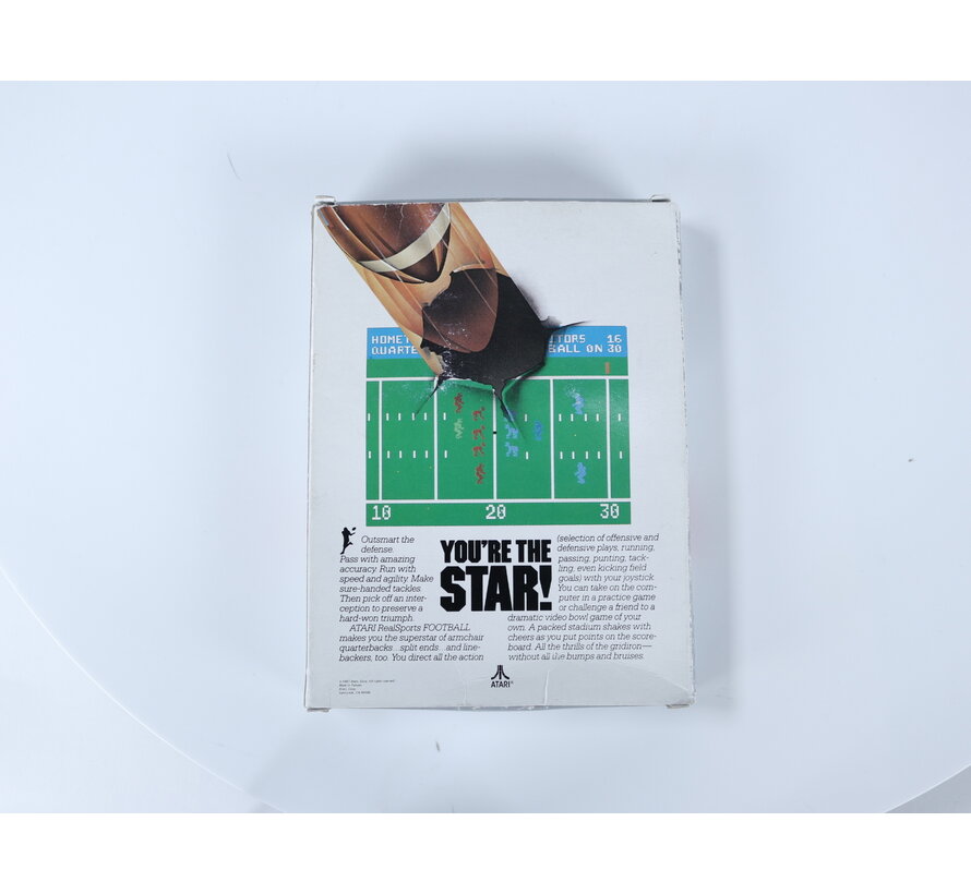 Atari 2600 - Realsports Football [Boxed CIB]