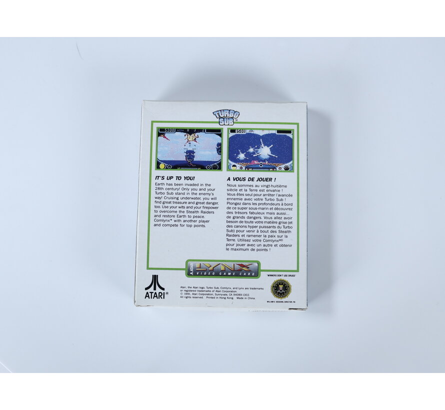 Atari Lynx - Turbo Sub (CIB)
