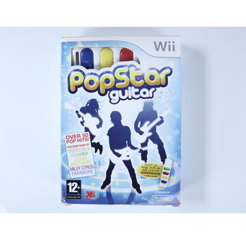 Broadsword Interactive Wii - PopStar Guitar with Snap On Air-Guitar