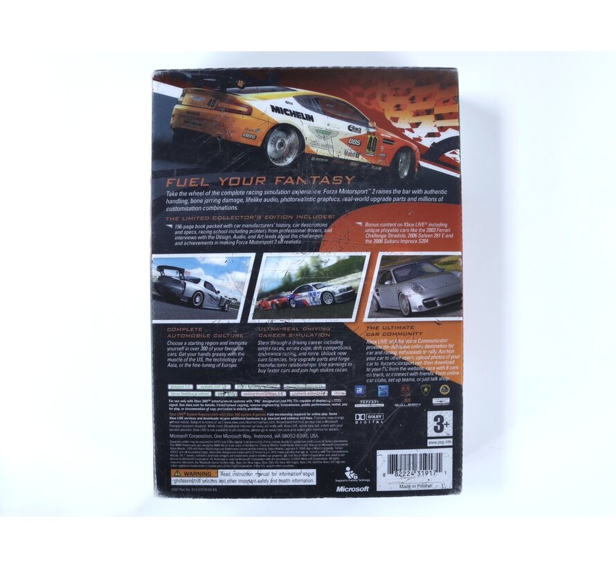 Xbox 360 - Forza Motorsport 2 [Limited Collector's Edition]