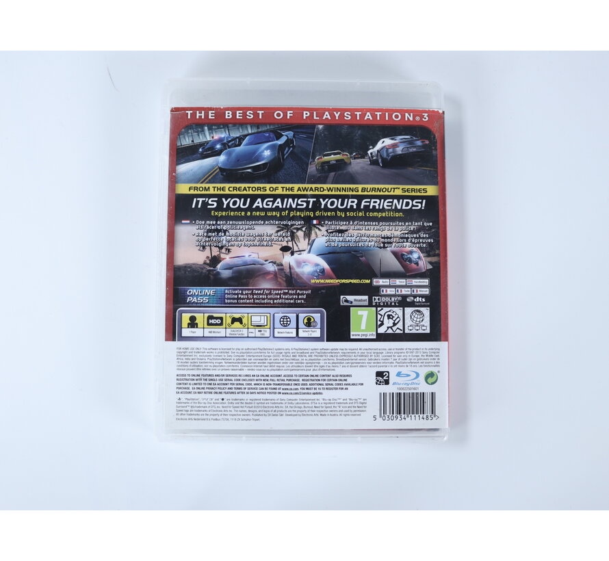 Playstation 3 - Need for Speed: Hot Pursuit [Essentials]