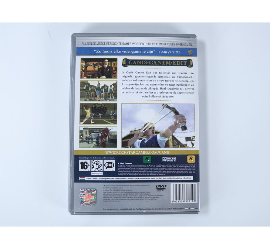 PlayStation 2 - Canis Canem Edit [Platinum]