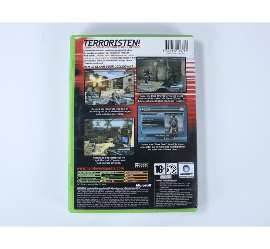 Xbox Classic - Rainbow Six Lockdown