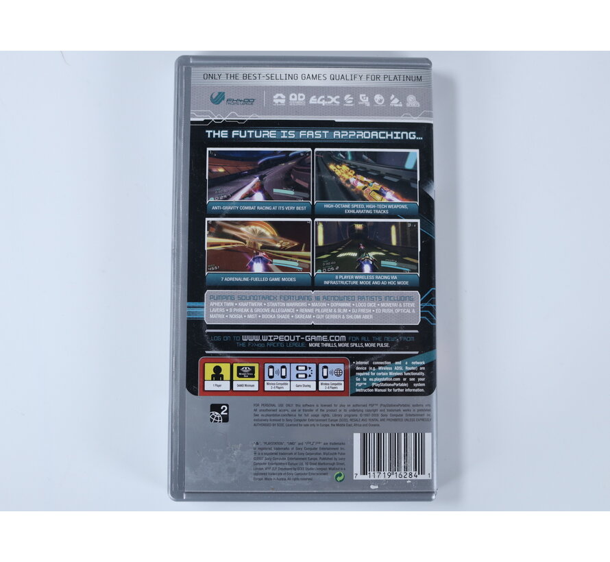 PSP – Wipeout Pulse [Platinum]