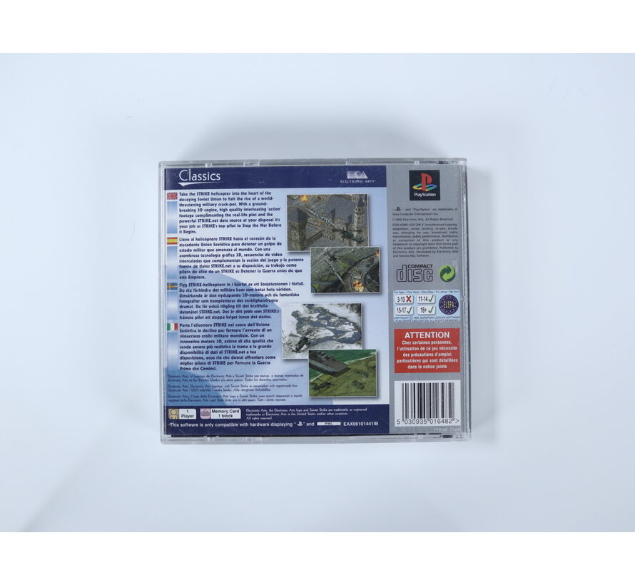 Playstation 1 - Soviet Strike [Platinum Hits / No Manual]