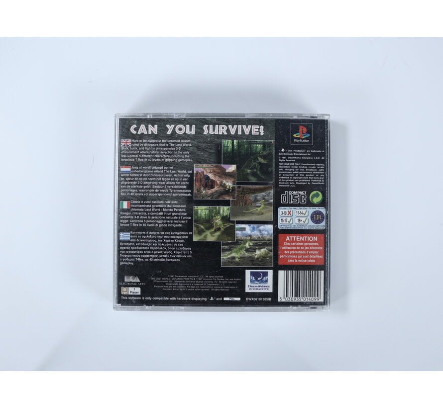 PlayStation 1 - The Lost World: Jurassic Park