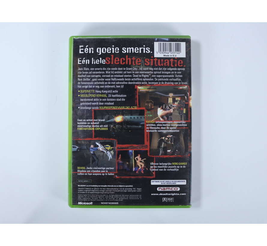 Xbox Classic - Dead to Rights