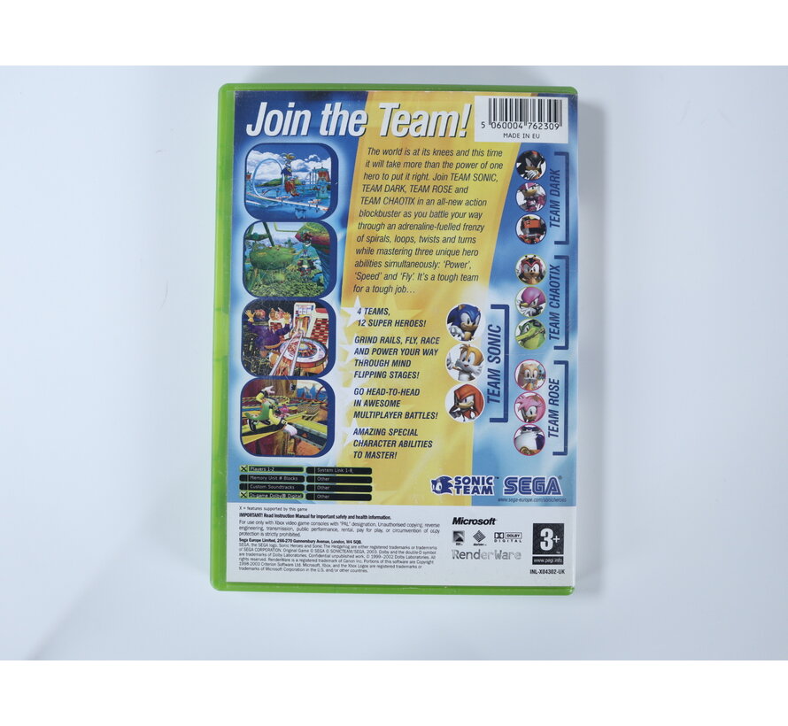 Xbox Classic - Sonic Heroes