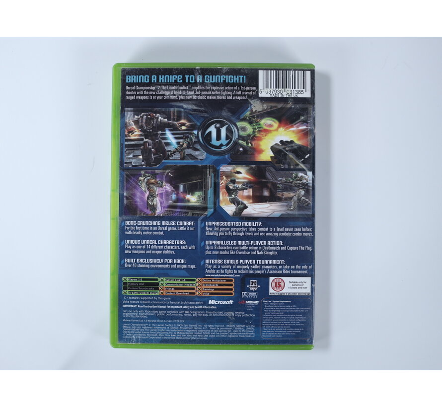 Xbox Classic - Unreal Championship 2