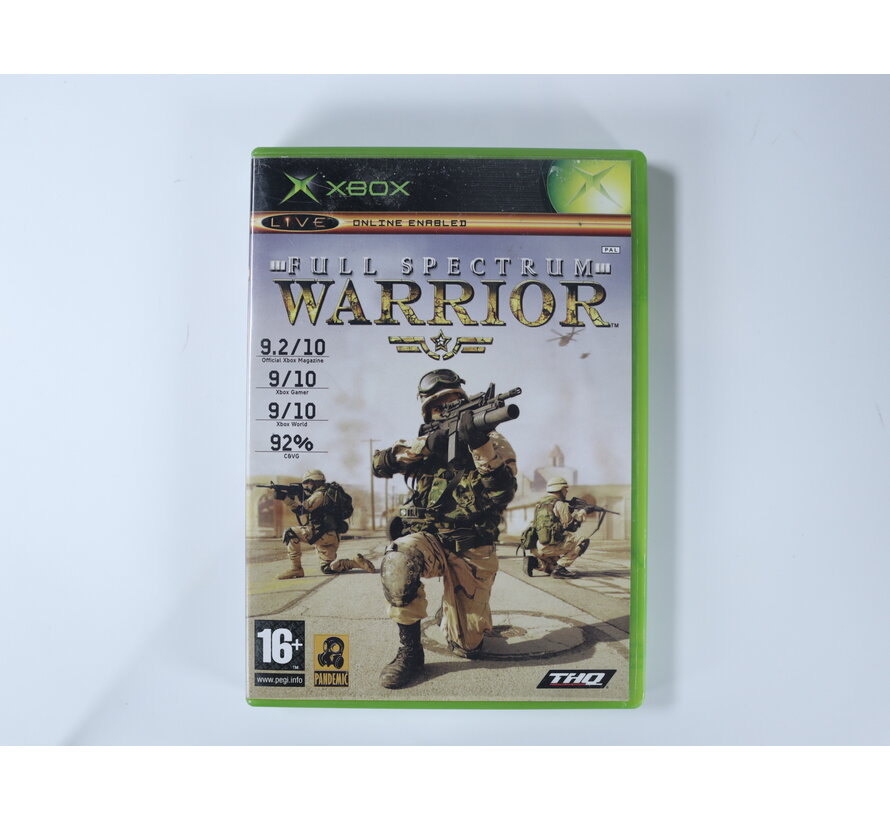 Xbox Classic - Full Spectrum Warrior
