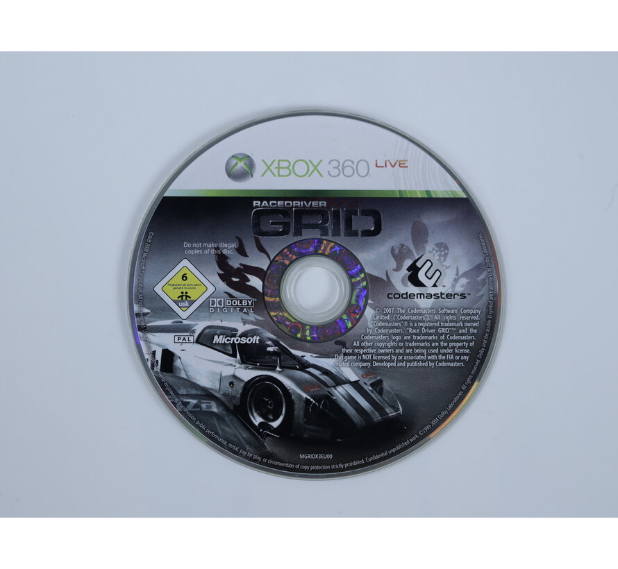 Xbox 360 – Race Driver: GRID