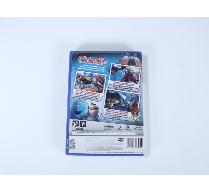PlayStation 2 - Monsters vs. Aliens [No Manual]