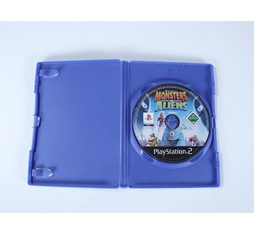 PlayStation 2 - Monsters vs. Aliens [No Manual]