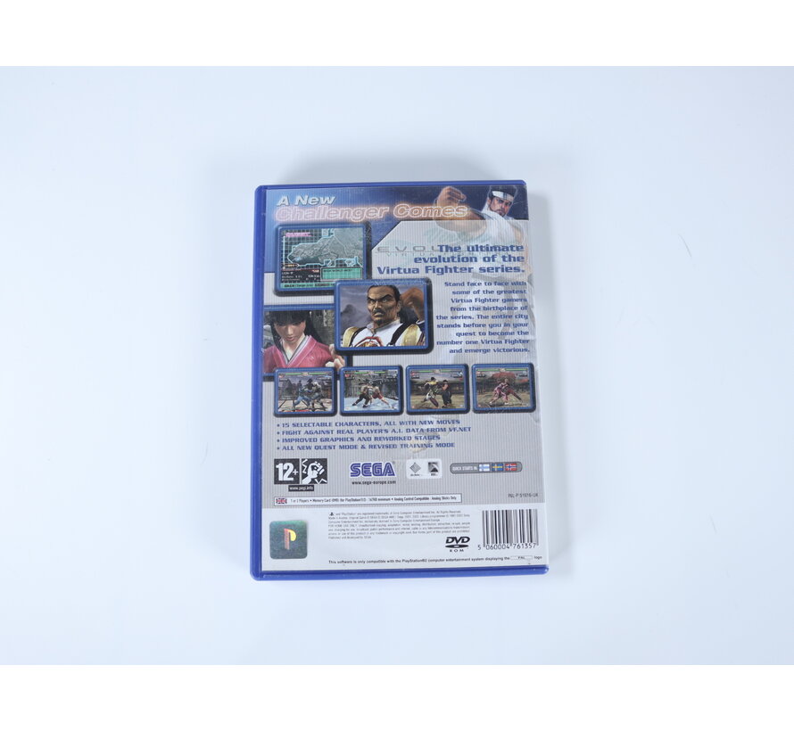 PlayStation 2 - Virtua Fighter 4 Evolution [No Manual]