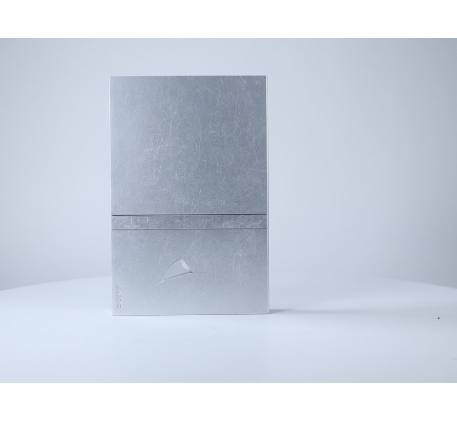 PlayStation 2 - Slim Console SCPH-75004 [Zilver / Deuk in bovenkant]