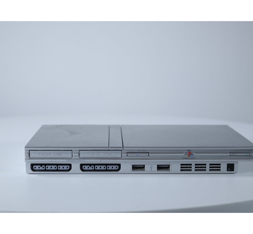 PlayStation 2 - Slim Console SCPH-75004 [Zilver / Deuk in bovenkant]