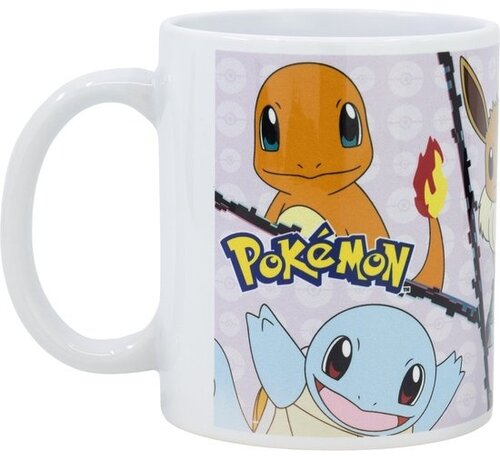 Pokémon Pokémon Mok - Charmander, Squirtle, Bulbasaur, Eevee, Pikachu, Piplup