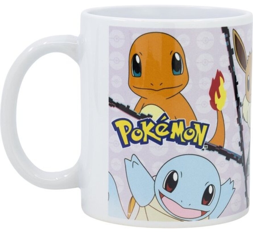 Pokémon Mok - Charmander, Squirtle, Bulbasaur, Eevee, Pikachu, Piplup