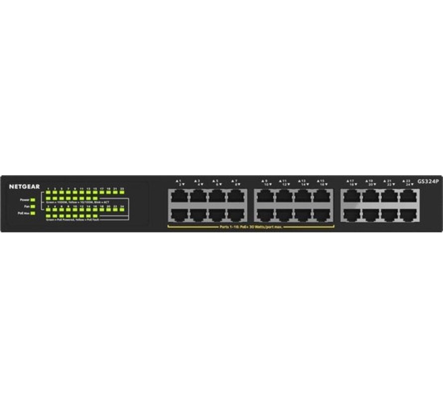 NETGEAR GS324P - Netwerk Switch