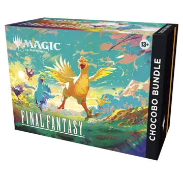 Magic The Gathering FINAL FANTASY Holiday Release "Chocobo" Fat Pack Bundle