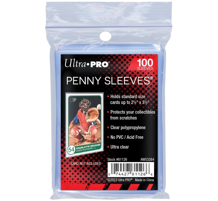 Card Sleeves Soft (100 stuks) - Penny Sleeves