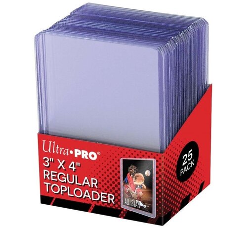 Ultra Pro Toploaders Clear Regular (25 stuks)