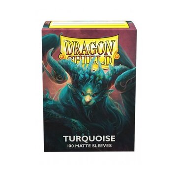 Dragon Shield Sleeves Matte Turquoise (100 pieces)