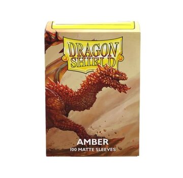 Dragon Shield Sleeves Matte: Amber (100 pieces)