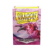 Dragon Shield Sleeves Matte Pink Diamond (100 pieces)