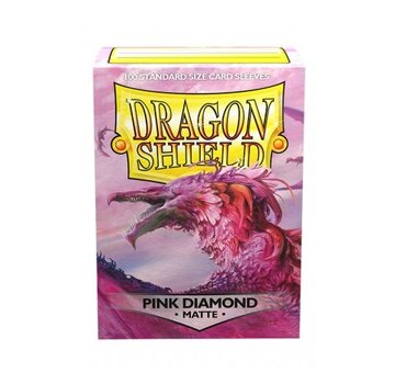 Dragon Shield Sleeves Matte Pink Diamond (100 pieces)