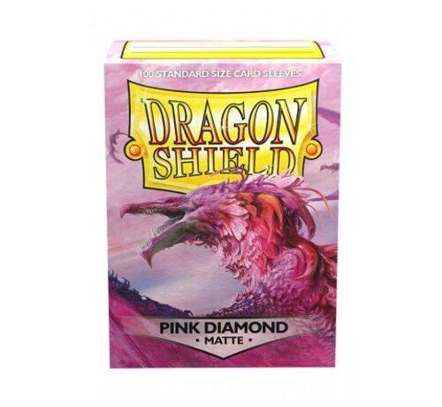 Dragon Shield Sleeves Matte Pink Diamond (100 pieces)