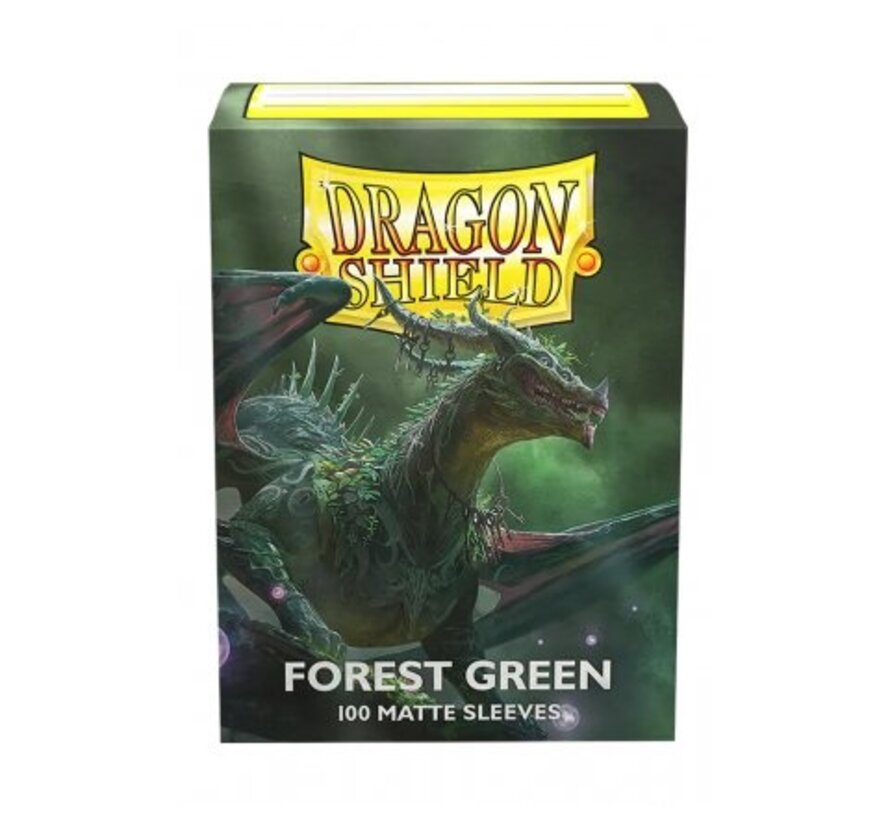 Sleeves Matte: Forest Green (100 pieces)