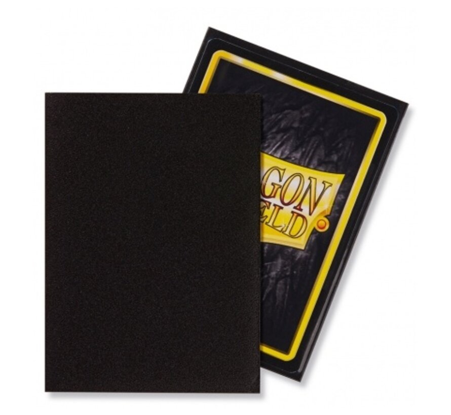 Sleeves Matte Black (100 pieces)
