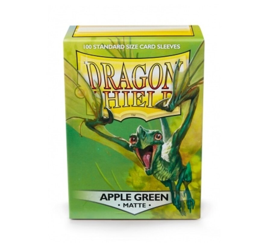 Sleeves Matte Apple Green (100 pieces)