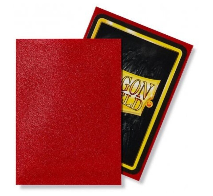Sleeves Matte Ruby (100 pieces)