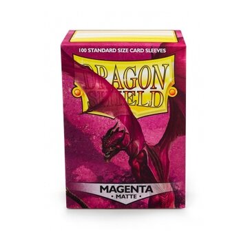 Dragon Shield Sleeves Matte Magenta (100 pieces)