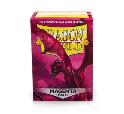 Dragon Shield Sleeves Matte Magenta (100 pieces)