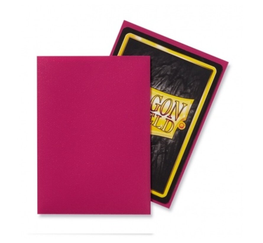 Sleeves Matte Magenta (100 pieces)