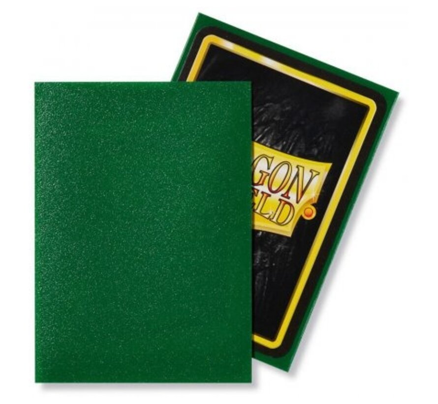 Sleeves Matte Emerald (100 pieces)