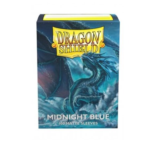 Dragon Shield Sleeves Matte Midnight Blue (100 pieces)