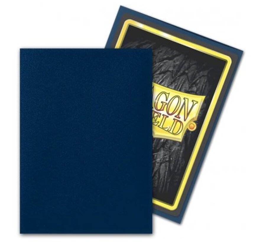 Sleeves Matte Midnight Blue (100 pieces)
