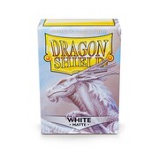 Dragon Shield Sleeves Matte White (100 pieces)