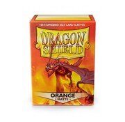 Dragon Shield Sleeves Matte Orange (100 pieces)