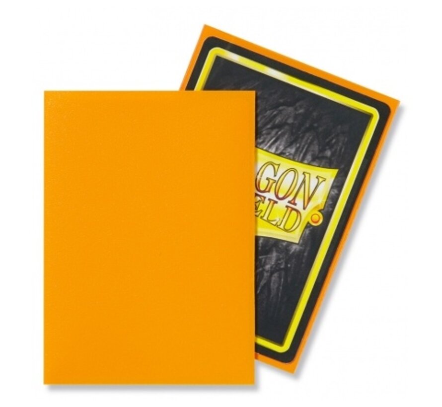 Sleeves Matte Orange (100 pieces)