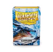 Dragon Shield Sleeves Matte Sapphire (100 pieces)
