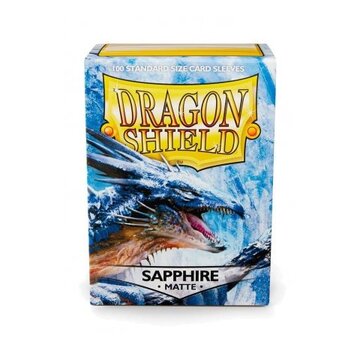 Dragon Shield Sleeves Matte Sapphire (100 pieces)