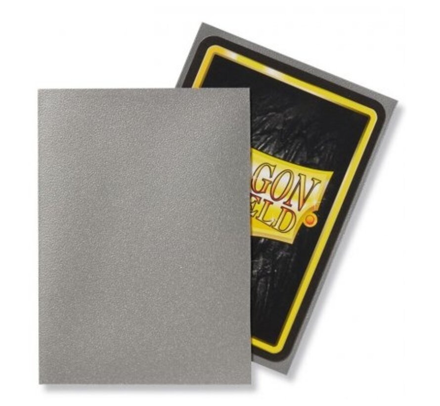 Sleeves Matte Silver (100 pieces)