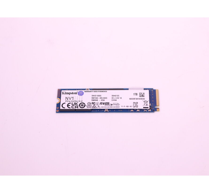 NV1 M.2 NVMe 1TB (Tweedekansje)