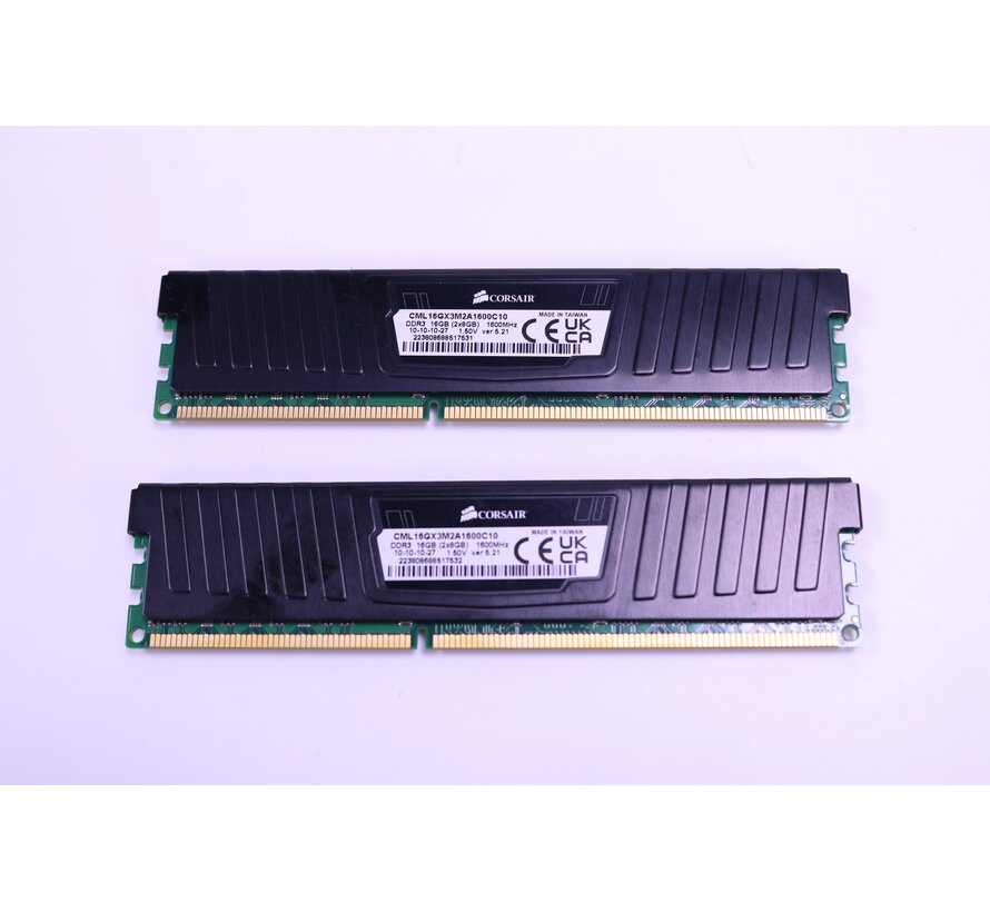 DDR3 16GB 1600MHz (Tweedekansje)